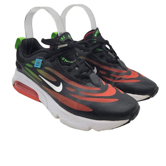 Nike Air Max Exosense SE GS 'Worldwide Pack Size 5Y Women's Size 6.5 Black Red - Picture 1 of 10